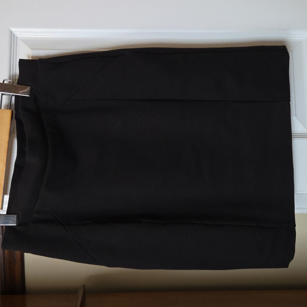 Mario Serrani Black Pencil Skirt